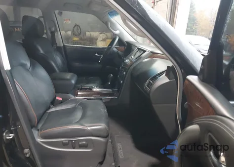 2017 Nissan Armada Platinum from USA, damaged, VIN JN8AY2NF1H9302009